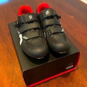 Black mens size 13 US / 48 EU Peloton cycling shoes
